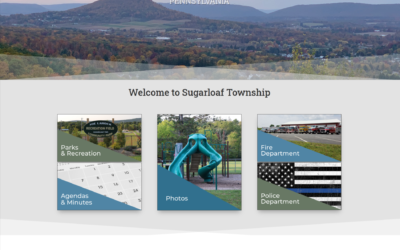 Sugar Creative launches new website for Sugarloaf Township